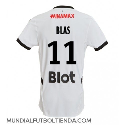 Camiseta Stade Rennais Ludovic Blas #11 Segunda Equipación Replica 2024-25 mangas cortas